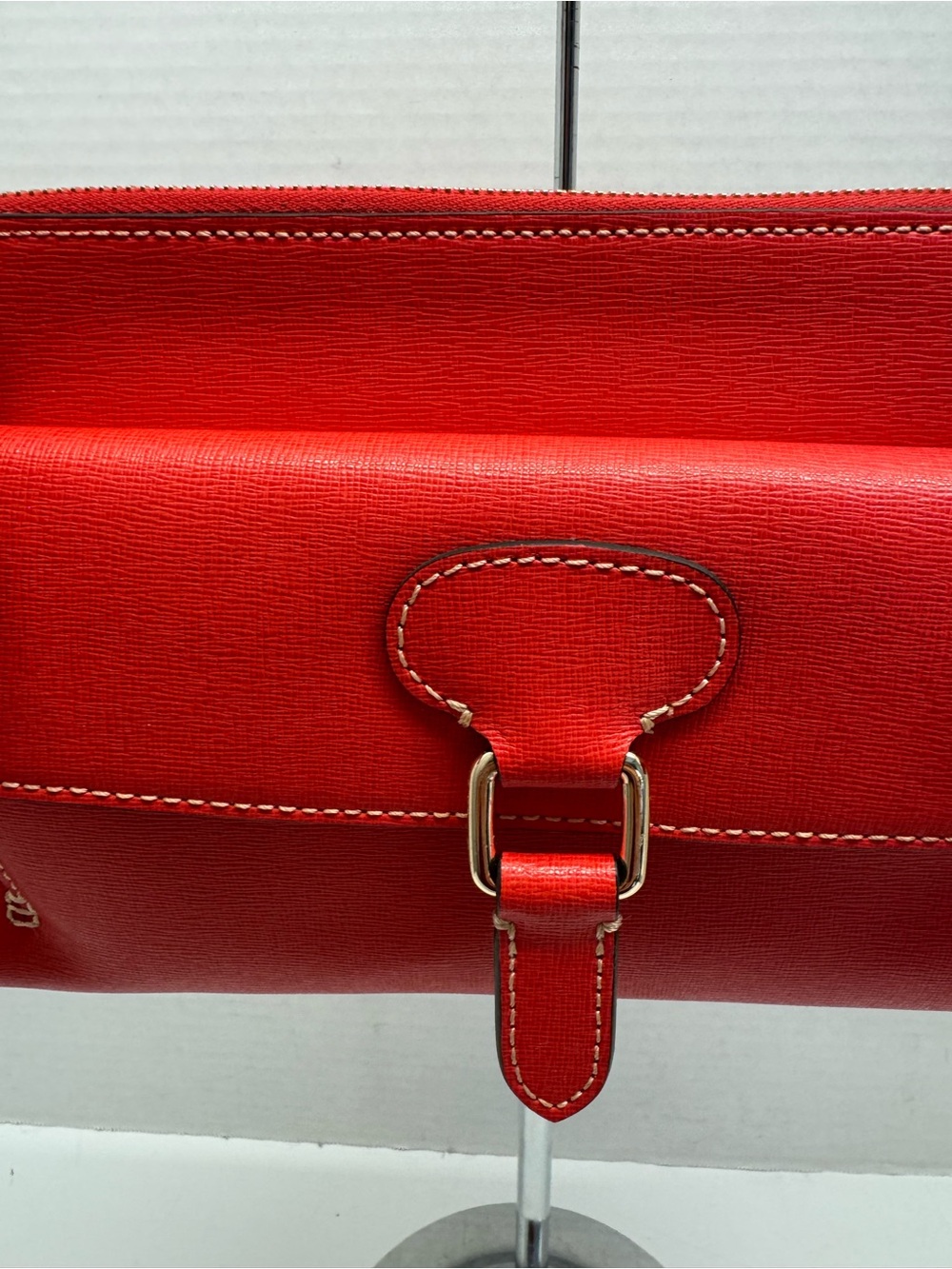 Dooney & Bourke Saffiano Leather Dana Pocket Clutch - Picture 4 of 12